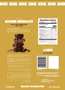 Almond Chocolate Mini Cups - 4 Packs